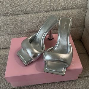 HANIFA Zoe Mule Heels